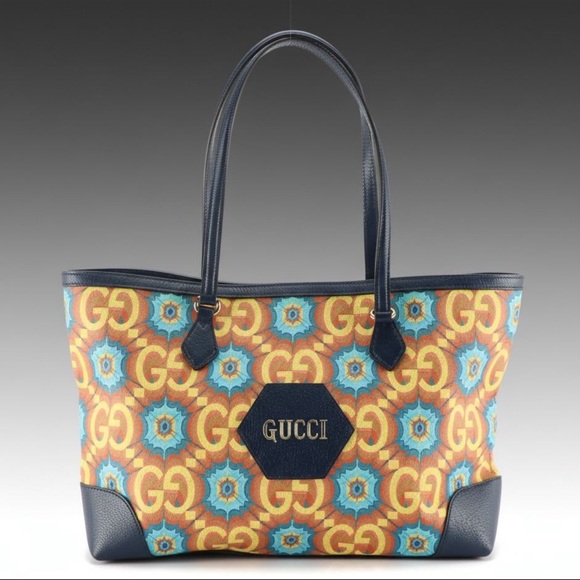 Gucci Handbags - Gucci 100 Ophidia Tote Bag Multicolor Kaleidoscope Limited Edition, Rare EUC